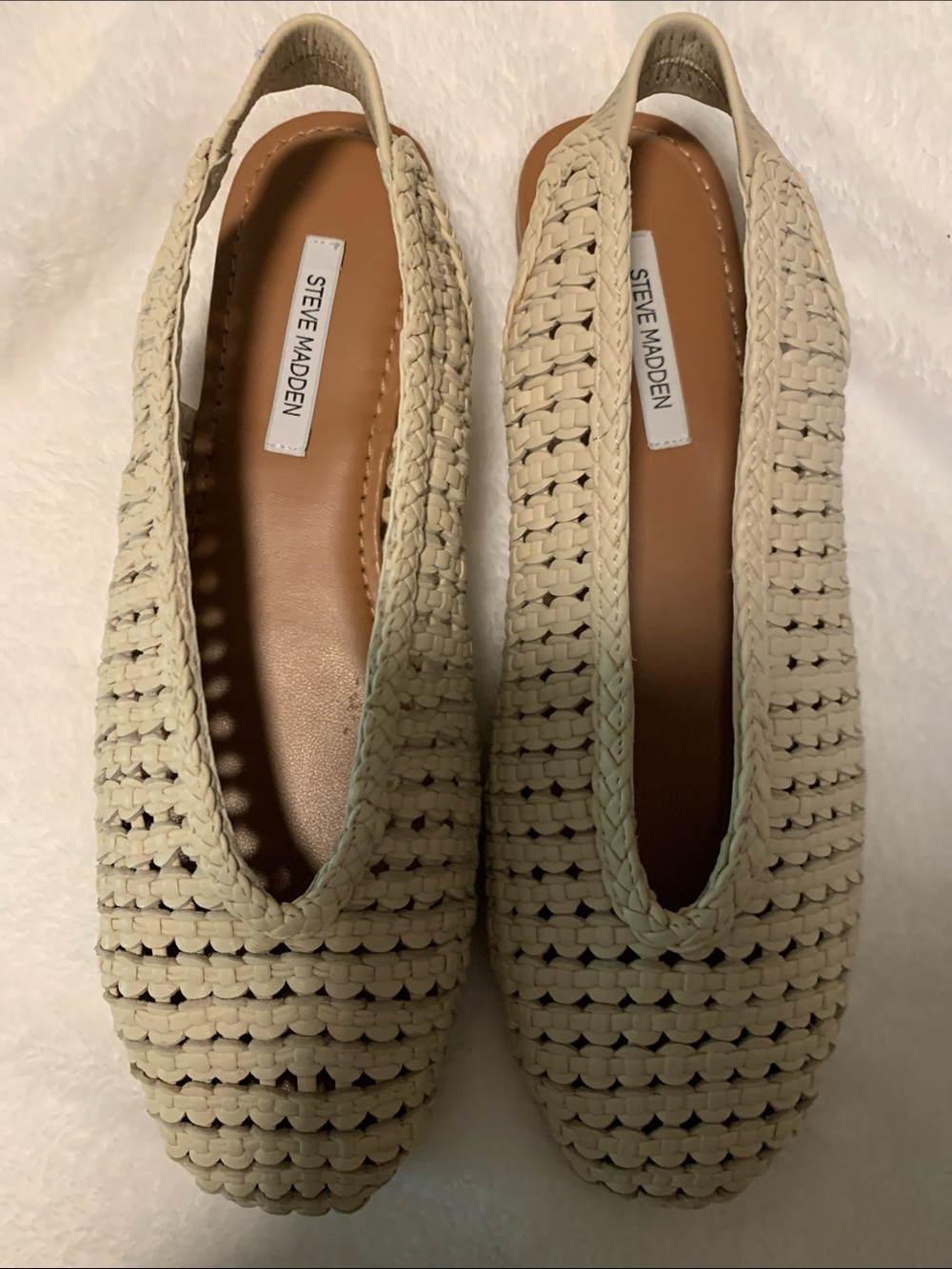 Steve Madden Rumi ballet Woven Slingback Flats